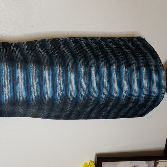 Antonio Melani Sheath Metallic Dress Y2K 90s Vintage Shimmer Elegant Summer Chic - Picture 3 of 9